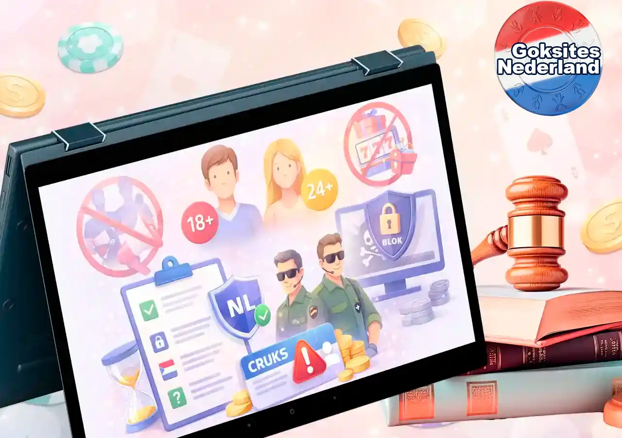 Legale online casino's in Nederland met een KSA-licentie en CRUKS-registratie